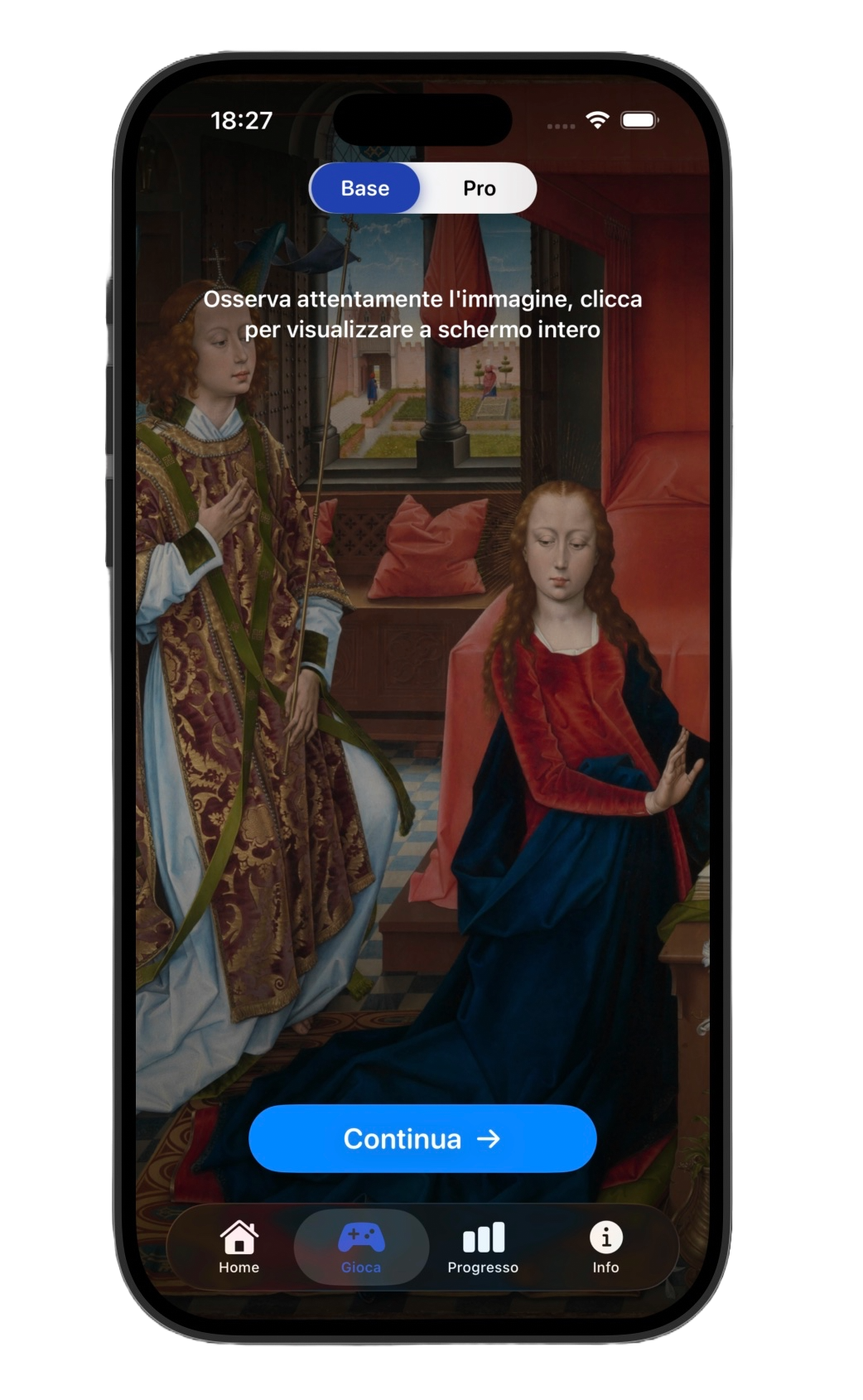 App - Osserva l'opera